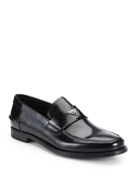 prada stringata uomo|prada sole loafers men.